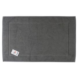 Коврик для ванной темно-серого цвета из коллекции Essential, 50х80 см, Tkano