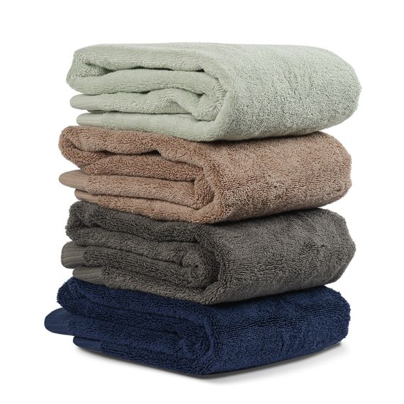 Полотенце для рук мятного цвета из коллекции Essential, 50х90 см, Tkano, изображение 9