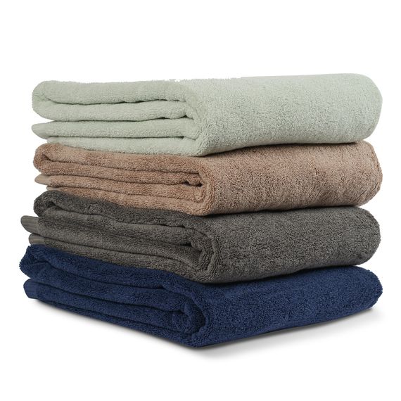 Полотенце банное коричневого цвета из коллекции Essential, 70х140 см, Tkano, изображение 8