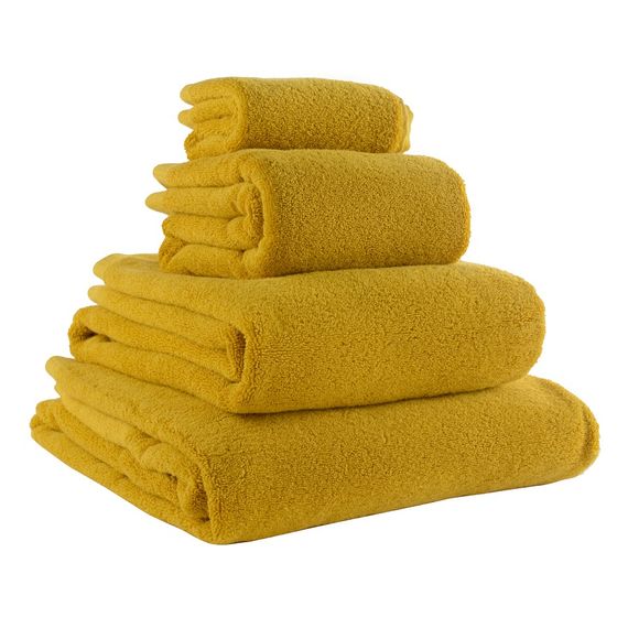 Полотенце для рук горчичного цвета из коллекции Essential, 50х90 см, Tkano, изображение 3