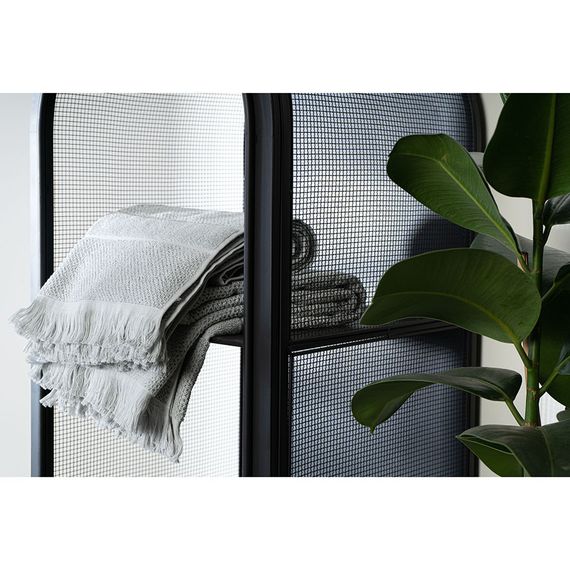 Полотенце банное с бахромой серого цвета Essential, 70х140 см, Tkano, изображение 4