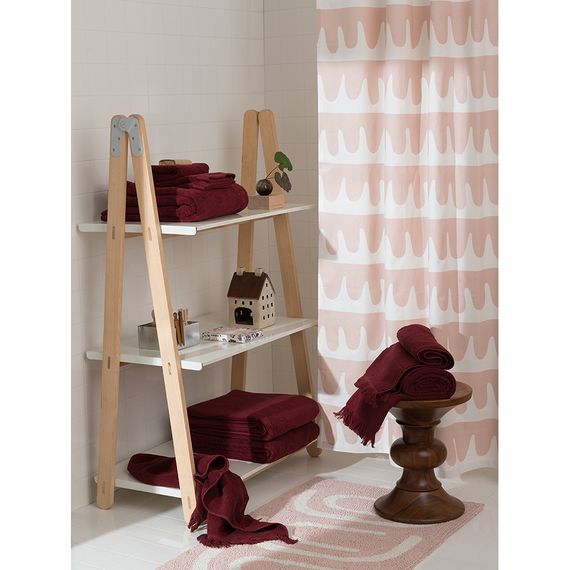 Полотенце для рук бордового цвета Essential, 50х90 см, Tkano, изображение 2