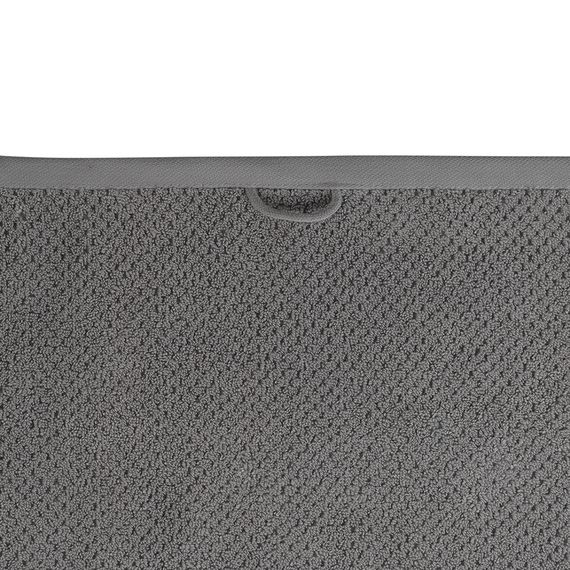 Полотенце банное фактурное серого цвета из коллекции Essential, 90х150 см, Tkano, изображение 5