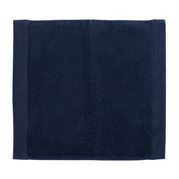 Полотенце для лица темно-синего цвета из коллекции Essential, 30х30 см, Tkano, изображение 5
