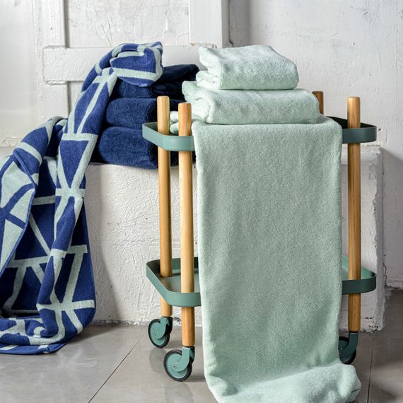 Полотенце для рук мятного цвета из коллекции Essential, 50х90 см, Tkano, изображение 2