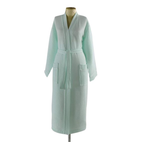 Халат вафельный кимоно, коллекция NEVA,  размер S, цвет ментол, Sofi de Marko, изображение 3
