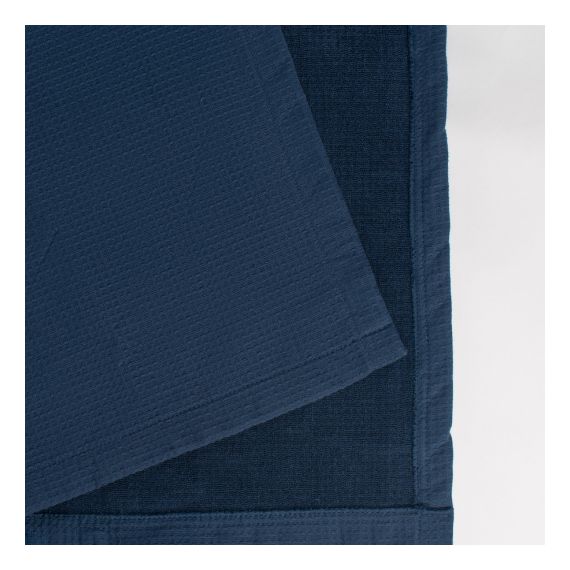 Халат банный темно-синего цвета Essential S/M, Tkano, изображение 9