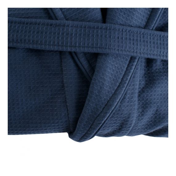 Халат банный темно-синего цвета Essential S/M, Tkano, изображение 7