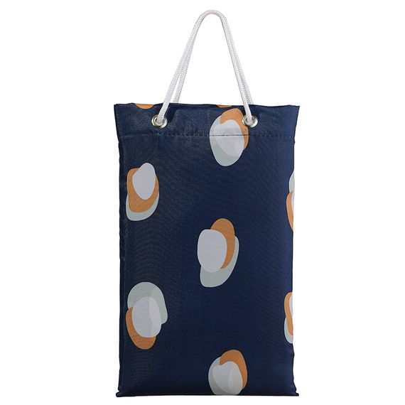 Штора для ванной темно-синего цвета с принтом Sun Spots  из коллекции Wild, 180х200 см, Tkano, изображение 6