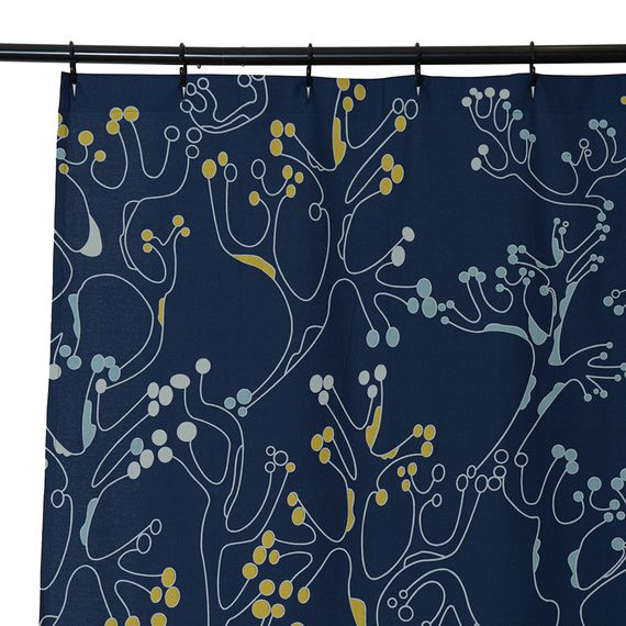 Штора для ванной с принтом Лесные кружева Russian North, 180х200 см, Tkano, изображение 6