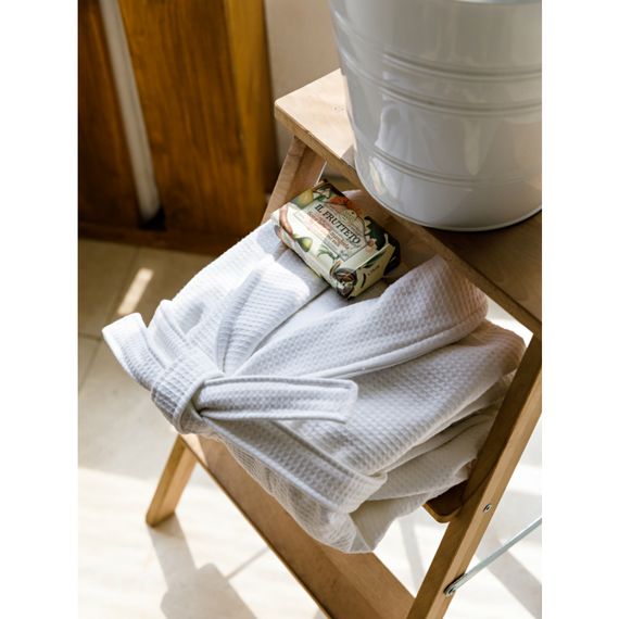 Халат банный белого цвета Essential S/M, Tkano, изображение 8