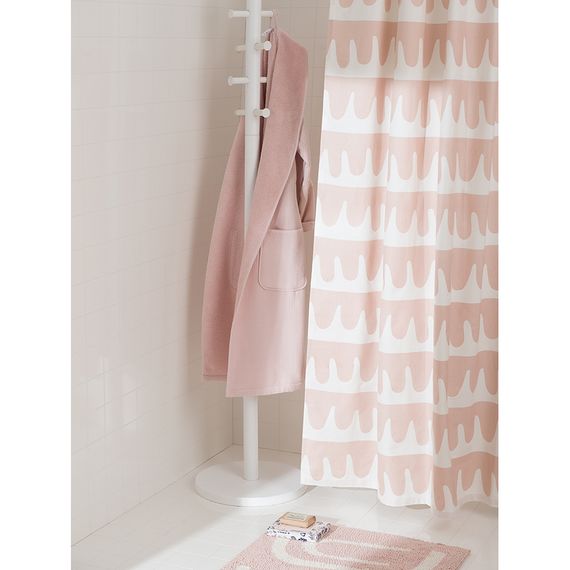 Халат банный из чесаного хлопка цвета пыльной розы из коллекции Essential, M, Tkano, изображение 2