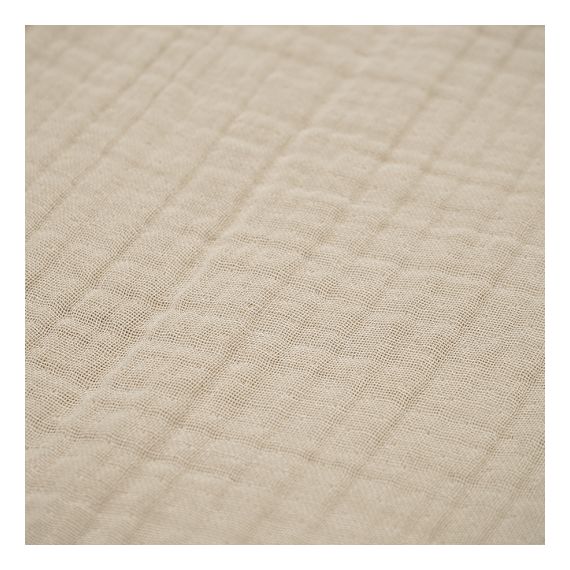 Халат из многослойного муслина бежевого цвета из коллекции Essential, размер L, Tkano, изображение 16