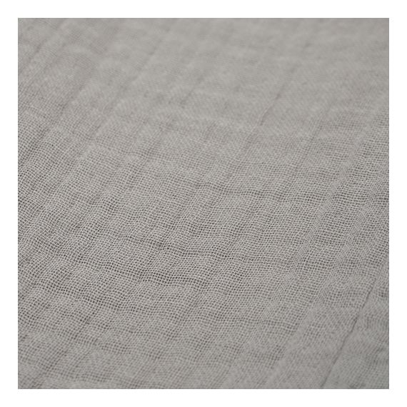 Халат из многослойного муслина серого цвета из коллекции Essential, размер L, Tkano, изображение 13