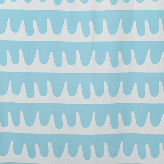 Штора для ванной Popple голубого цвета Cuts&Pieces, 180х200 см, Tkano, изображение 7