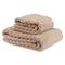 Полотенце для рук Waves бежевого цвета из коллекции Essential, 50х90 см, Tkano, изображение 3