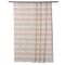Штора для ванной Popple цвета пыльной розы Cuts&Pieces, 180х200 см, Tkano